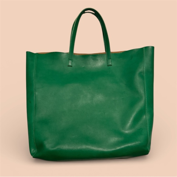Handbags - Simple Green Tote Bag